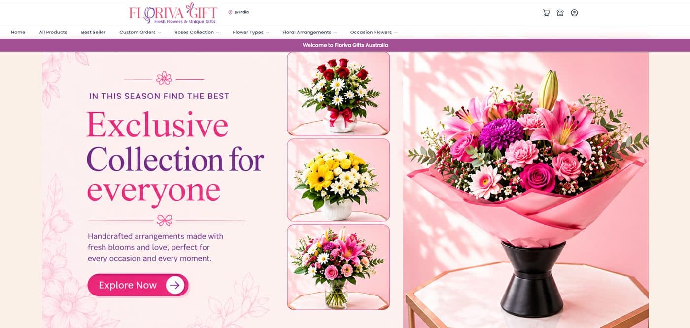 Floriva Gift storefront