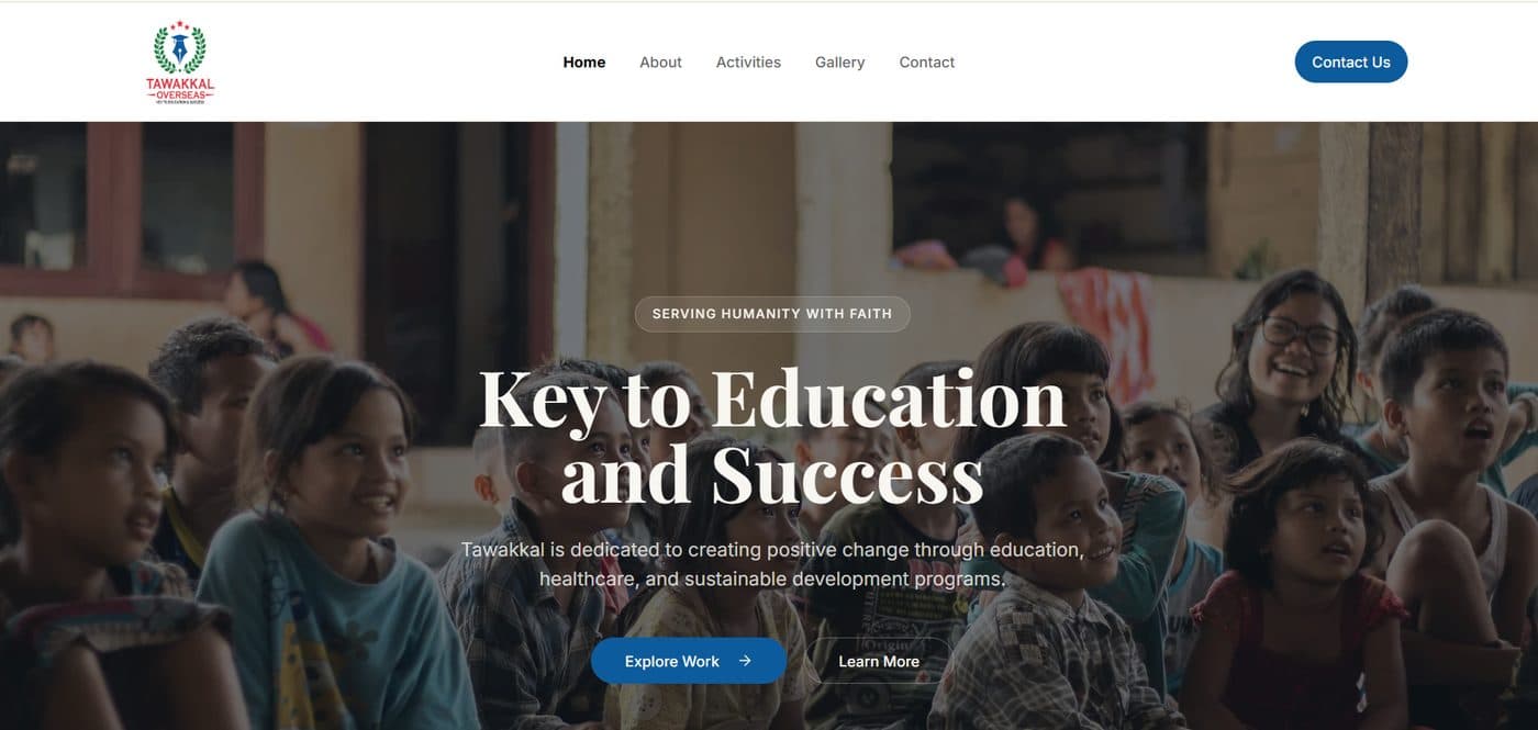 Tawakkal Overseas portal